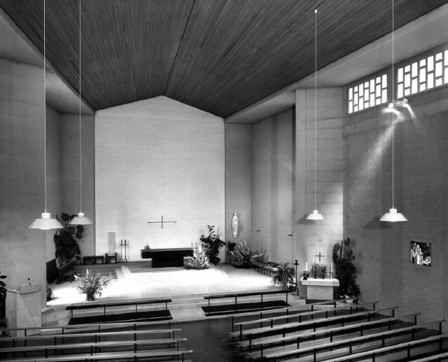 Die ursrüngliche Gestaltung des Kirchenraumes